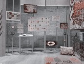 Katia Buczacka, Szczyry witannia, różne media, 2023, Pawilon Ukraiński, 60. Biennale Sztuki w Wenecji, 2024
