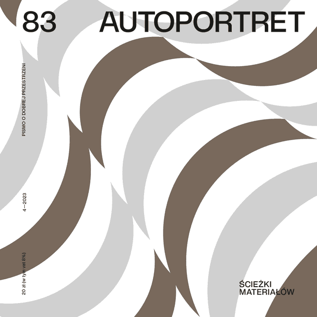 83 AUTOPORTRET (okładka z falistym wzorem)